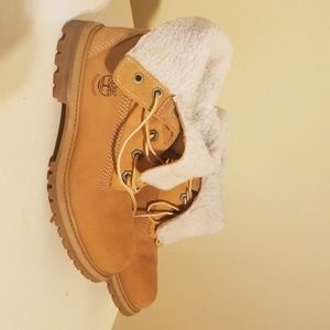 Timberland authentics waterproof fold down boots